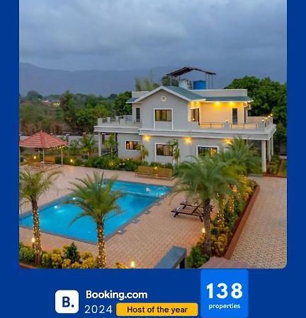 Ekostay Gold Palm Estate I Cricket Turf I Rain Dance I 2 Acre Property Karjat Extérieur photo