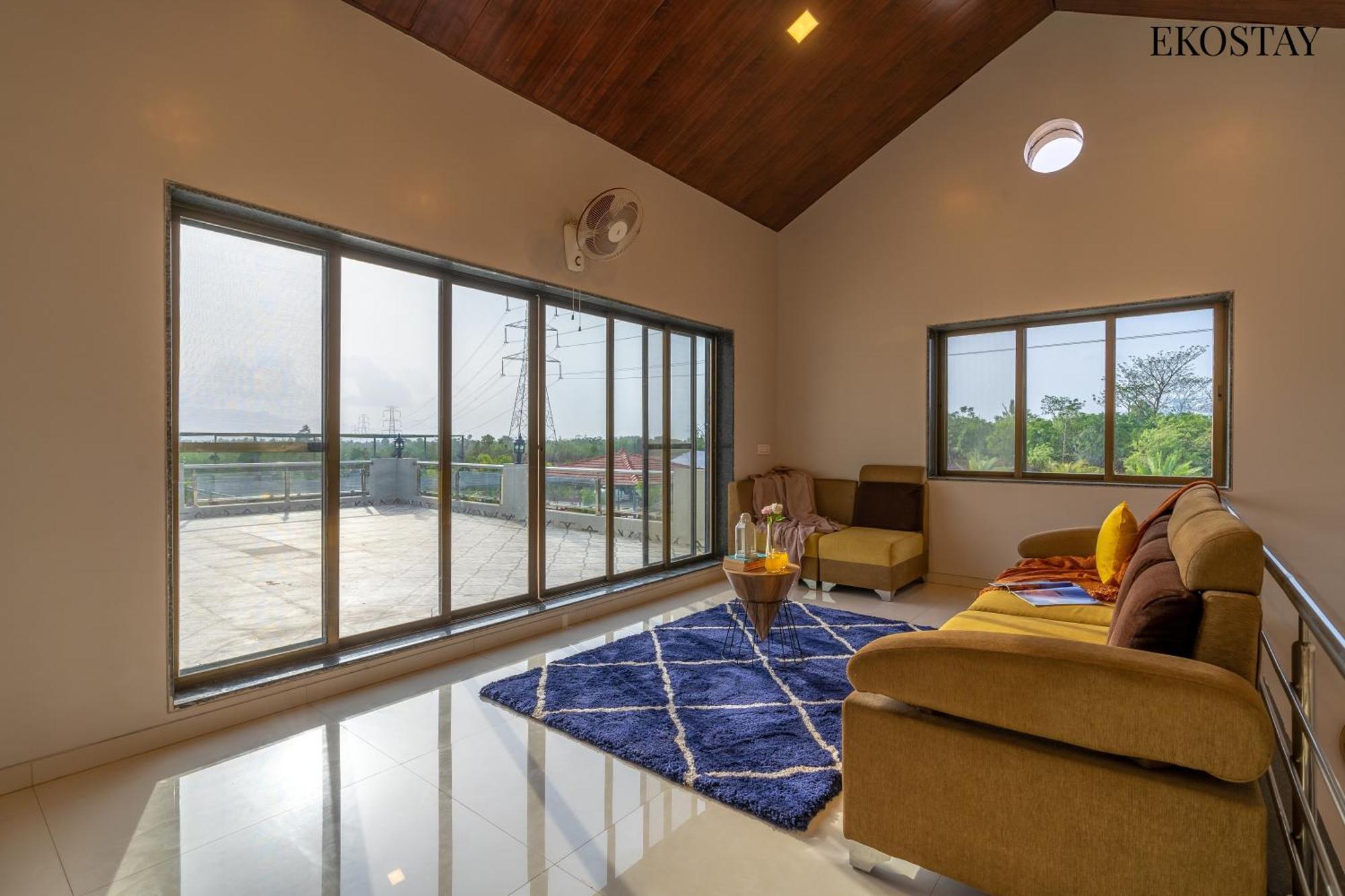 Ekostay Gold Palm Estate I Cricket Turf I Rain Dance I 2 Acre Property Karjat Extérieur photo