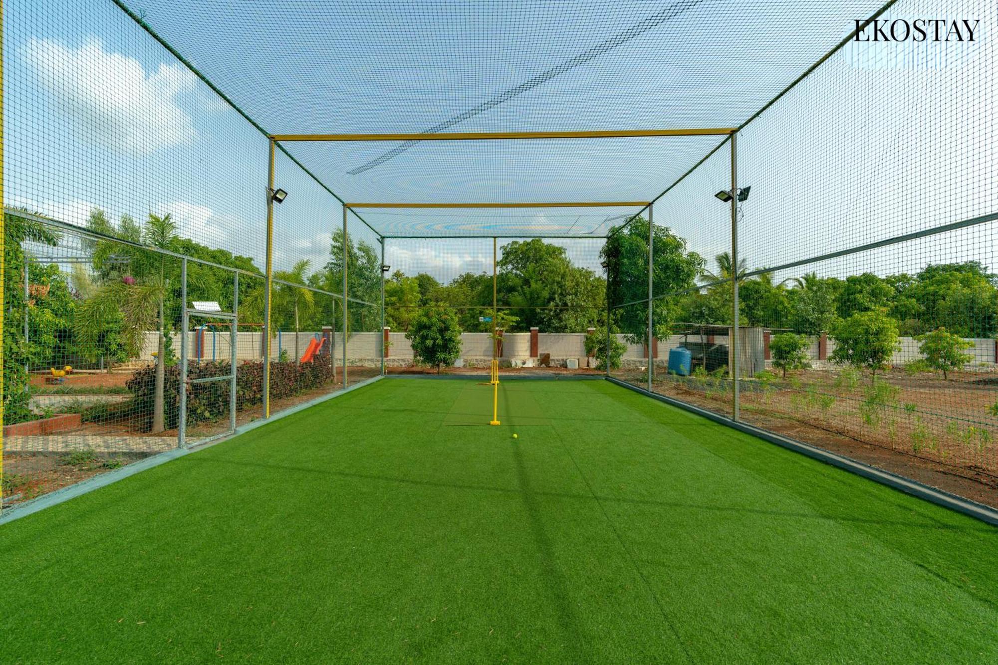 Ekostay Gold Palm Estate I Cricket Turf I Rain Dance I 2 Acre Property Karjat Extérieur photo