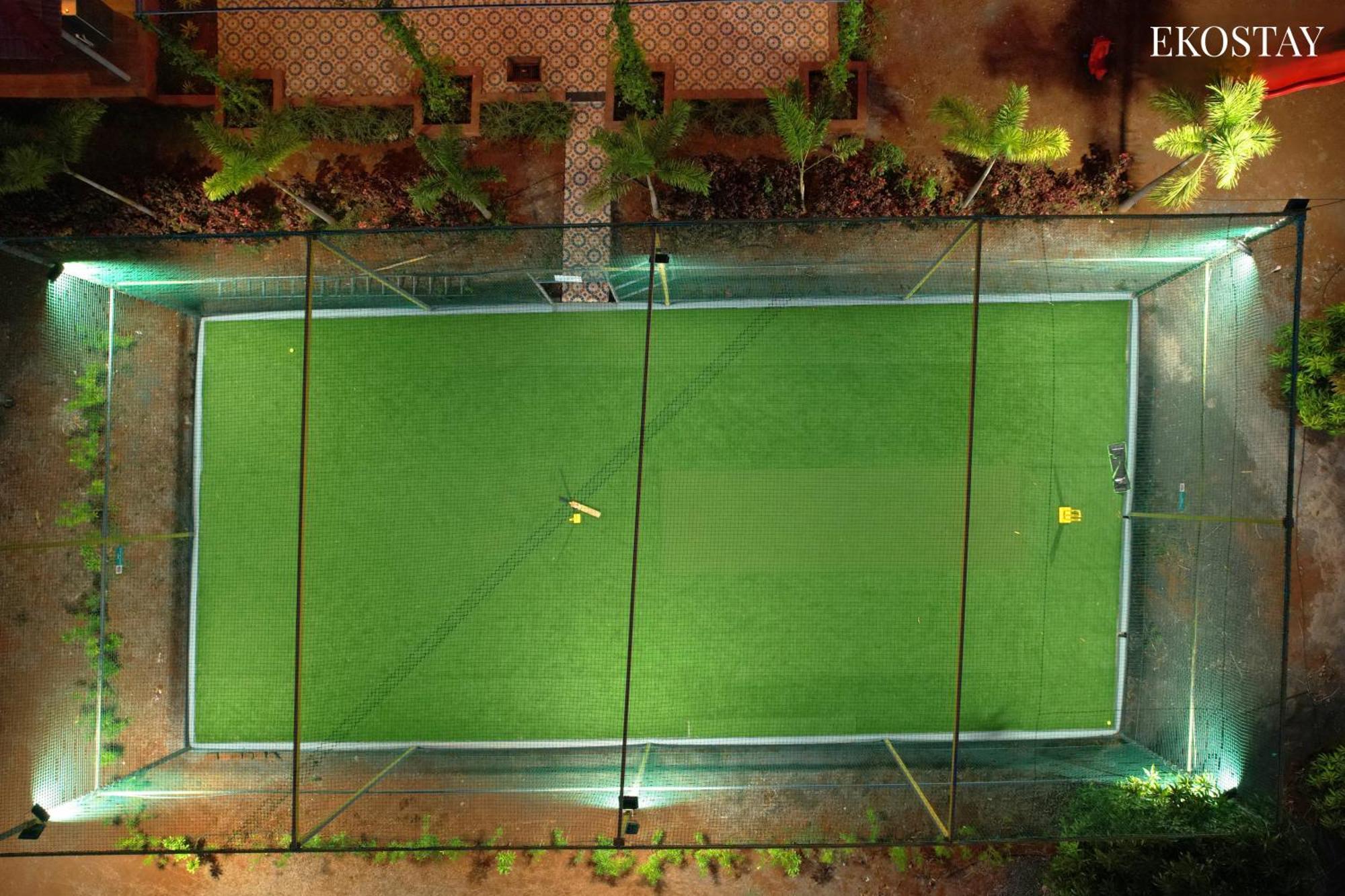 Ekostay Gold Palm Estate I Cricket Turf I Rain Dance I 2 Acre Property Karjat Extérieur photo